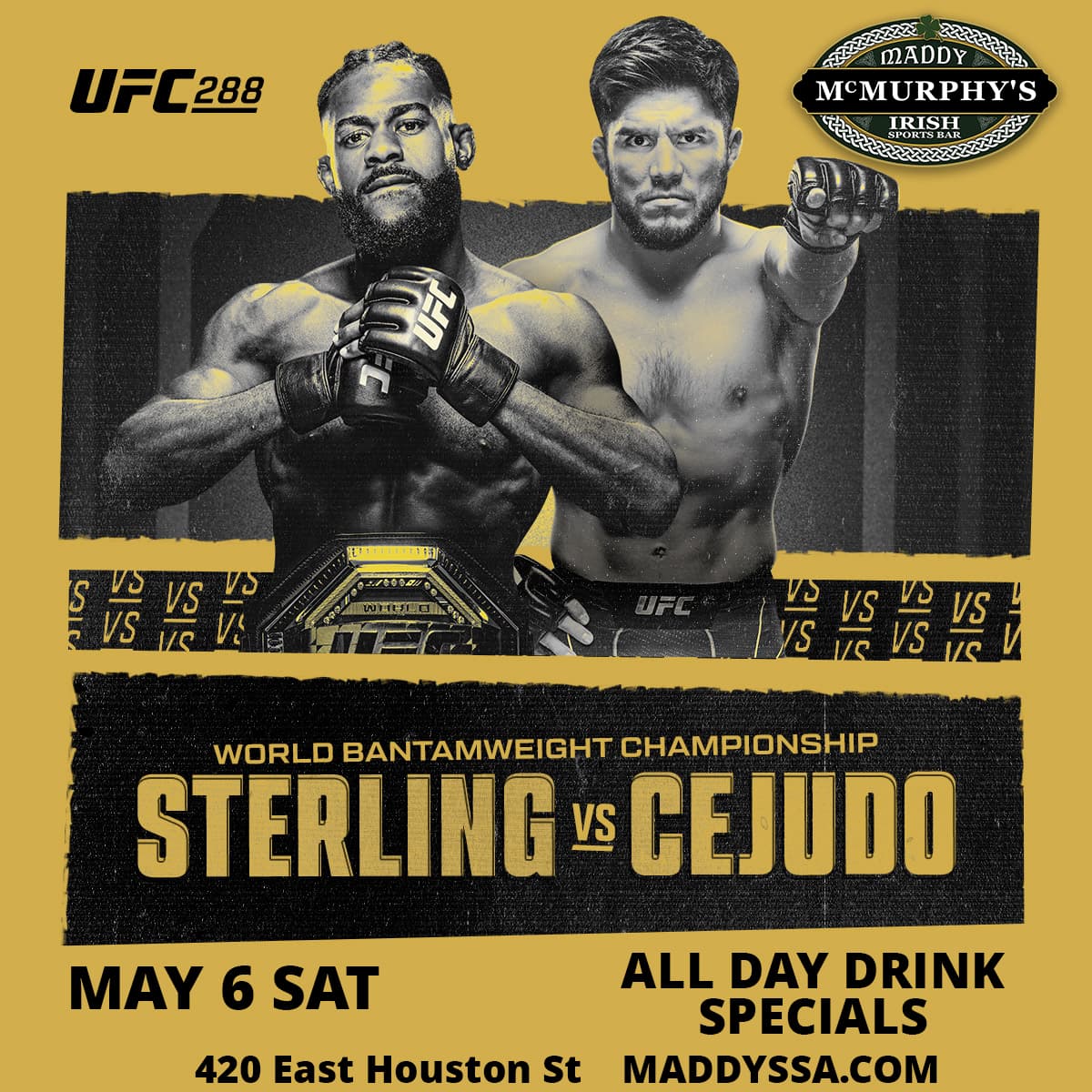 UFC 288 Sterling Vs. Cejudo